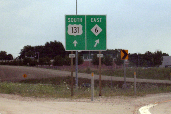 Original US-131 & M-6 Sign