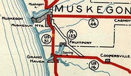 M-123 on 1929 State Highway Department map.
