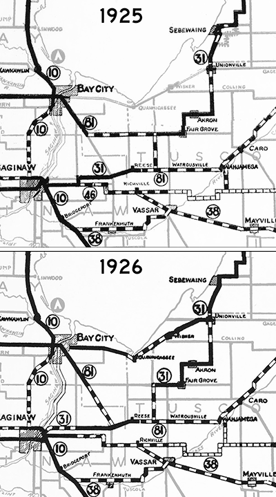 Historical Maps for M-138 area