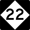 M-22 Route Marker