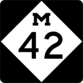 M-42 Route Marker