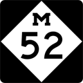 M-52 Route Marker