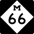 M-66 Route Marker