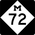 M-72 Route Marker