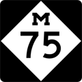 M-75 Route Marker