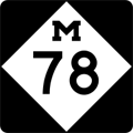 M-78 Route Marker