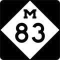 M-83 Route Marker