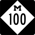 M-100 Route Marker