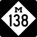 M-138 Route Marker