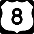 US-8 Route Marker