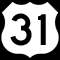 US-31 Route Marker