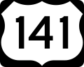 US-141 Route Marker