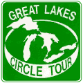 Great Lakes Circle Tour Route Marker