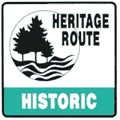 Historic Heritage Route Marker - Michigan