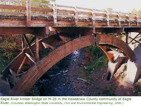 Eagle River Timber Bridge photo