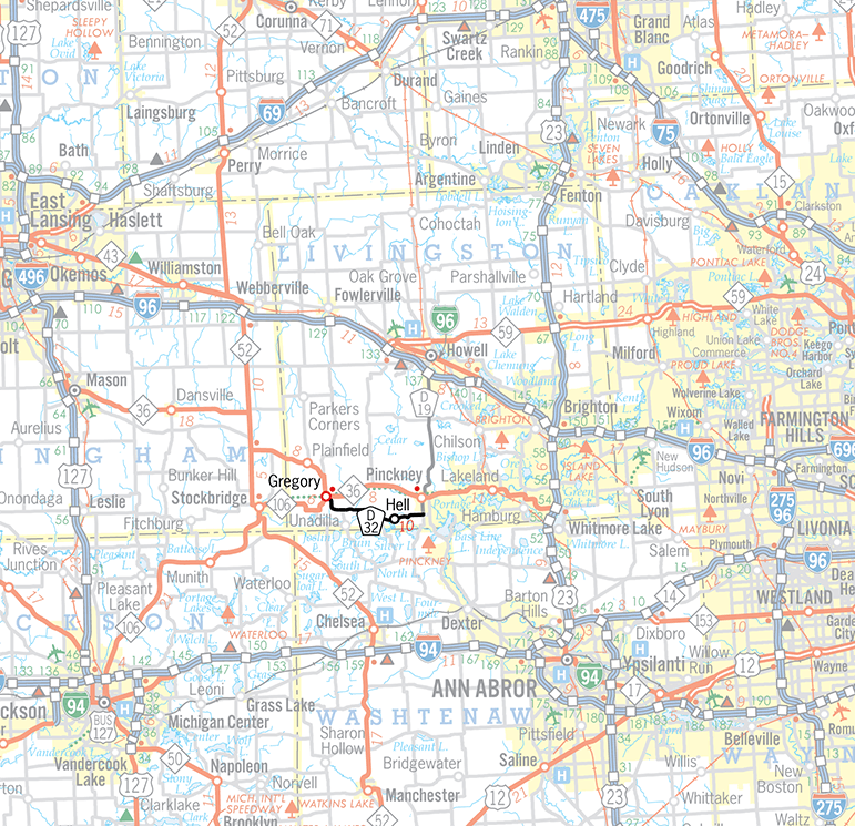 D-32 Route Map