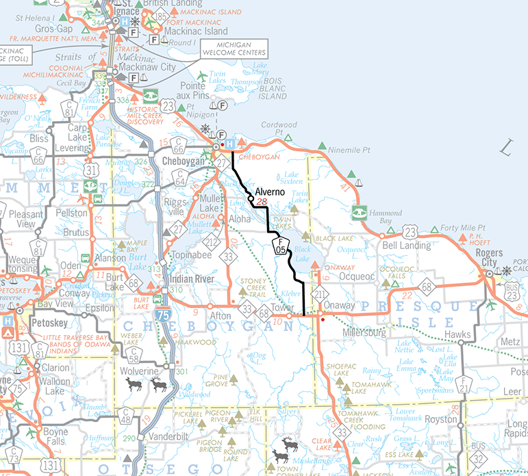 F-05 Route Map