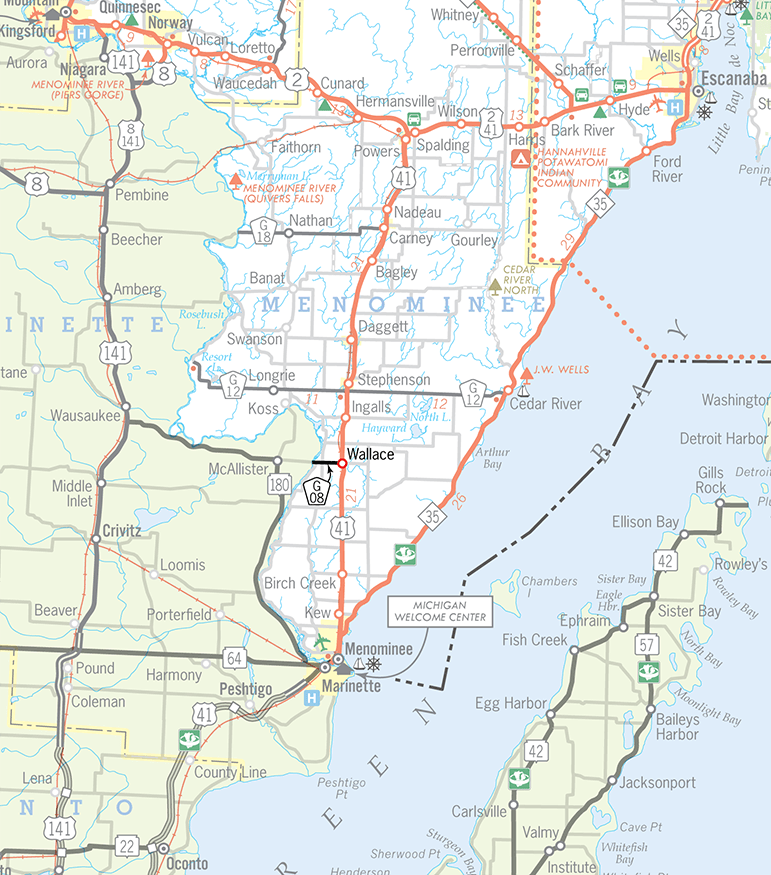 G-08 Route Map