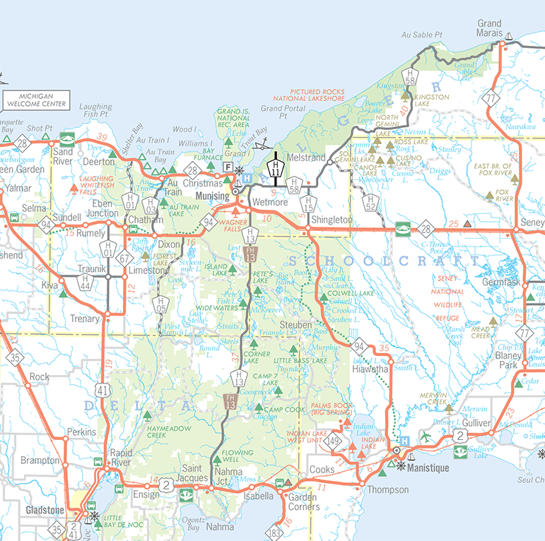 H-11 Route Map