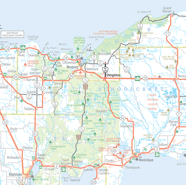 H-15 Route Map