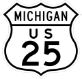 US-25 Route Marker