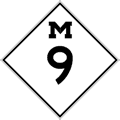 M-9 Route Marker