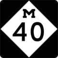 M-40 Route Marker
