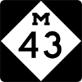 M-43 Route Marker