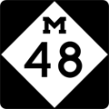 M-48 Route Marker