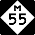 M-55 Route Marker