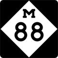 M-88 Route Marker