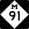 M-91 Route Marker