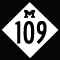 M-109 Route Marker