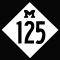 M-125 Route Marker