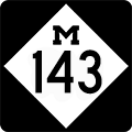 M-143 Route Marker