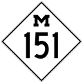 M-151 route marker