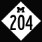 M-204 Route Marker