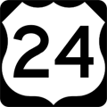 US-24 Route Marker