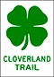 Cloverland Trail marker