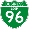 Interstate Business Loop Route Marker - Michigan
