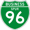 Interstate Business Spur Route Marker - Michigan