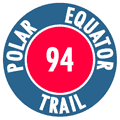 Polar-Equator Trail route marker