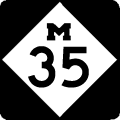 State Route Marker - Michigan